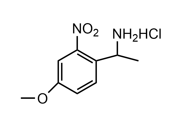 1-（4-甲氧基-2-硝基苯基）乙-1-胺鹽酸鹽,1-(4-methoxy-2-nitrophenyl)ethan-1-amine hydrochloride