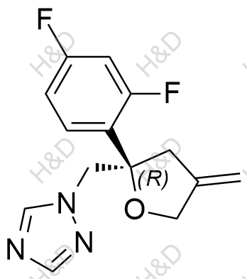 泊沙康唑雜質(zhì)137,(R)-1-((2-(2,4-difluorophenyl)-4-methylenetetrahydrofuran-2-yl)methyl)-1H-1,2,4-triazole