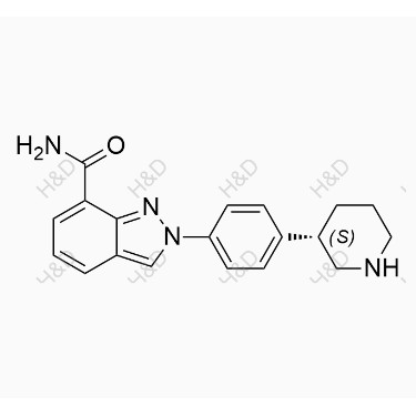 尼拉帕利,(S)-2-(4-(piperidin-3-yl)phenyl)-2H-indazole-7-carboxamide