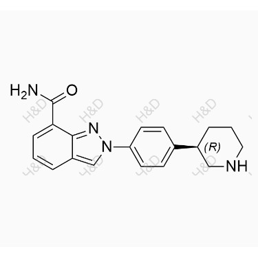 (R)-尼拉帕利,(R)-2-(4-(piperidin-3-yl)phenyl)-2H-indazole-7-carboxamide