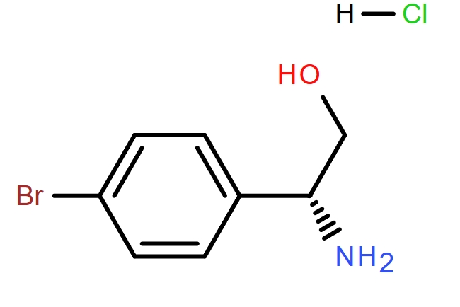 (R)-2-氨基-2-(4-溴苯基)乙醇鹽酸鹽,(2R)-2-AMINO-2-(4-BROMOPHENYL)ETHAN-1-OL HCl