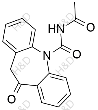 奧卡西平雜質(zhì)3,N-acetyl-10-oxo-10,11-dihydro-5H-dibenzo[b,f]azepine-5-carboxamide