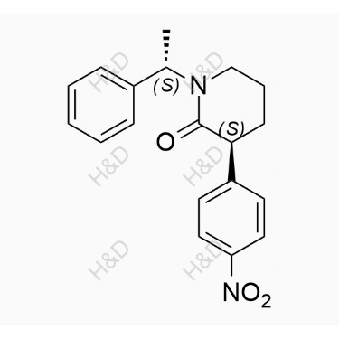 尼拉帕利雜質(zhì)23,(S)-3-(4-nitrophenyl)-1-((S)-1-phenylethyl)piperidin-2-one