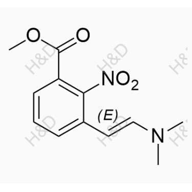 尼拉帕利雜質(zhì)25,(E)-methyl 3-(2-(dimethylamino)vinyl)-2-nitrobenzoate