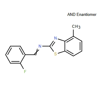 N-[(2-氟苯基)亞甲基]-4-甲基-2-苯并噻唑胺,2-Benzothiazolamine, N-[(2-fluorophenyl)methylene]-4-methyl-