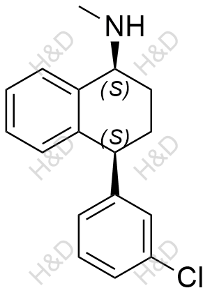 舍曲林EP雜質(zhì)D(1S, 4S),Sertraline EP Impurity A