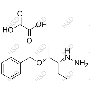 ((2R,3R)-2-(benzyloxy)pentan-3-yl)hydrazine oxalate	泊沙康唑雜質(zhì)85草酸鹽	