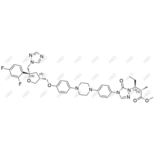 Posaconazole Impurity 105	泊沙康唑雜質(zhì)105	195735-34-3