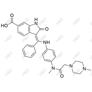 Nintedanib impurity A	尼达尼布杂质A	894783-71-2