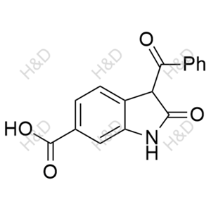 3-benzoyl-2-oxoindoline-6-carboxylic acid	尼达尼布杂质29	