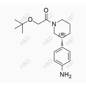 尼拉帕利雜質21,(R)-1-(3-(4-aminophenyl)piperidin-1-yl)-2-(tert-butoxy)ethanone