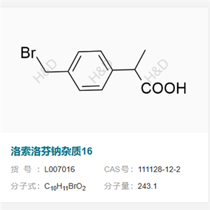 洛索洛芬钠杂质16    111128-12-2