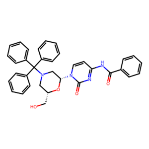 N-(1-[(2R,6S)-6-(羟甲基)-4-(三苯甲基)吗啉-2-基]-2-氧代-1,2-二氢嘧啶-4-基)苯甲酰胺