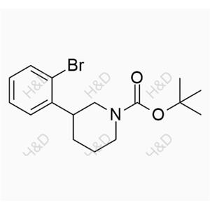 尼拉帕利雜質(zhì)34,tert-butyl 3-(2-bromophenyl)piperidine-1-carboxylate