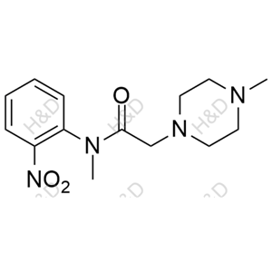 尼達(dá)尼布雜質(zhì)46,N-methyl-2-(4-methylpiperazin-1-yl)-N-(2-nitrophenyl)acetamide