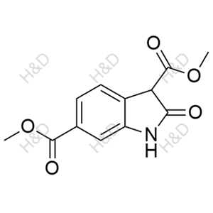 dimethyl 2-oxoindoline-3,6-dicarboxylate	尼达尼布杂质49	