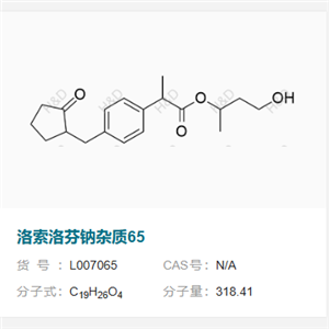 洛索洛芬雜質(zhì)65,4-hydroxybutan-2-yl 2-(4-((2-oxocyclopentyl)methyl)phenyl)propanoate