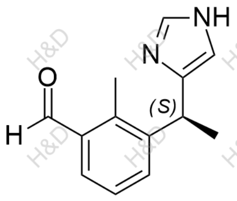 鹽酸右美托咪定雜質(zhì)H,(S)-3-(1-(1H-imidazol-4-yl)ethyl)-2-methylbenzaldehyde