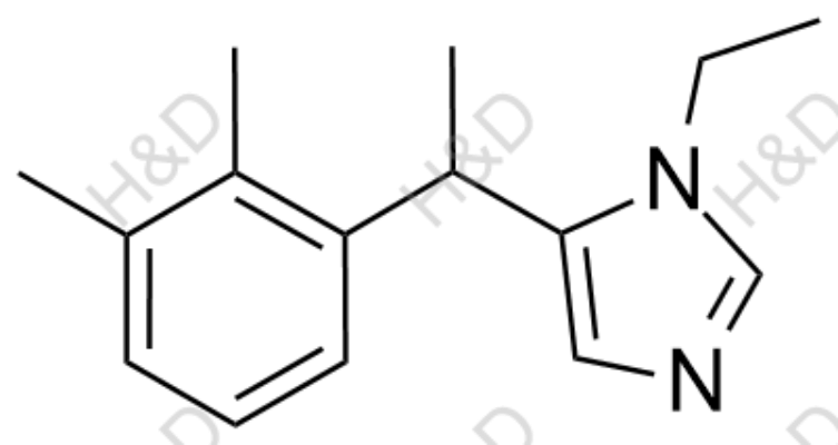 鹽酸右美托咪定雜質(zhì)11,5-(1-(2,3-dimethylphenyl)ethyl)-1-ethyl-1H-imidazole