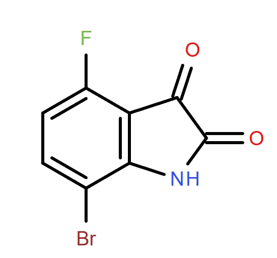 7-溴-4-氟靛紅,7-bromo-4-fluoroindoline-2,3-dione