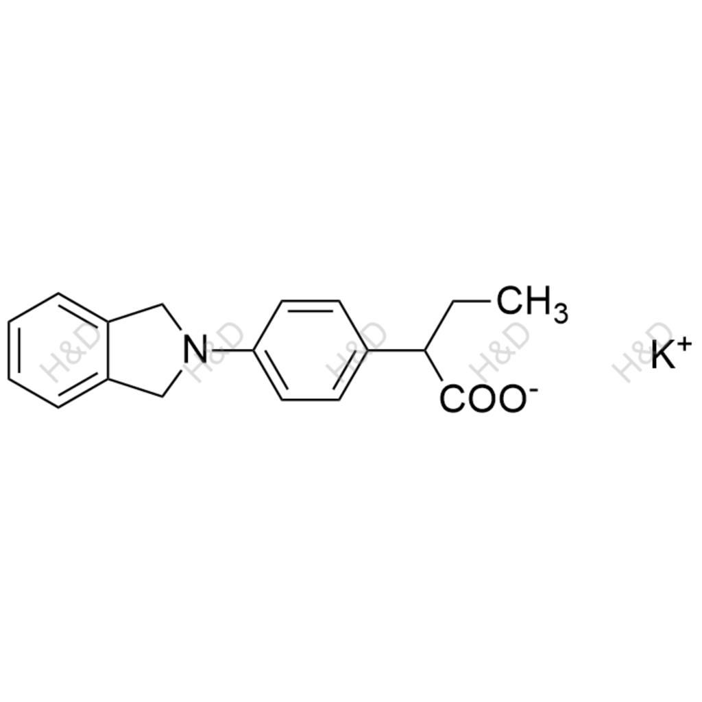 吲哚布芬雜質(zhì)26(鉀鹽）,potassium 2-(4-(isoindolin-2-yl)phenyl)butanoate