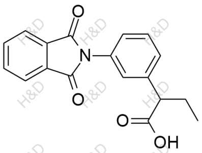 吲哚布芬雜質48,2-(3-(1,3-dioxoisoindolin-2-yl)phenyl)butanoic acid