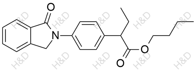 吲哚布芬雜質(zhì)55,butyl 2-(4-(1-oxoisoindolin-2-yl)phenyl)butanoate