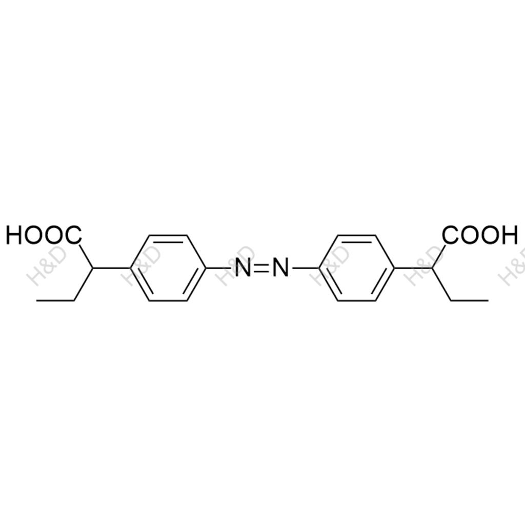 吲哚布芬雜質(zhì)64,2,2'-(diazene-1,2-diylbis(4,1-phenylene))dibutanoic acid