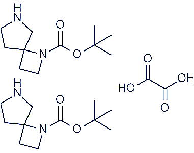 1,6-二氮雜螺[3.4]辛烷-1-甲酸叔丁酯半草酸鹽,tert-Butyl 1,6-diazaspiro[3.4]octane-1-carboxylate hemioxalate