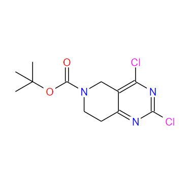 N-Boc-2,4-二氯-5,7,8-三氫吡啶并[4,3-D]嘧啶,tert-butyl 2,4-dichloro-7,8-dihydropyrido[4,3-d]pyrimidine-6(5H)-carboxylate