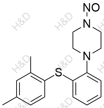 N-亞硝基沃替西汀,N-Nitroso Vortioxetine