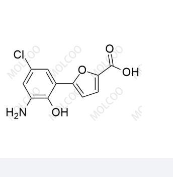 5-(3-氨基-5-氯-2-羥基苯基)呋喃-2-羧酸,5-(3-amino-5-chloro-2-hydroxyphenyl)furan-2-carboxylic acid