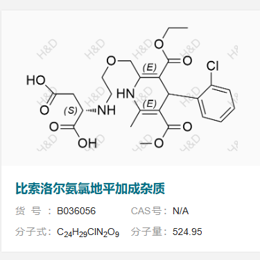 比索洛爾氨氯地平加成雜質(zhì),Bisoprolol Amlodipine Addition Impurity