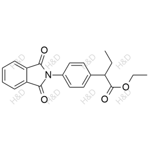 吲哚布芬雜質(zhì)49,ethyl 2-(4-(1,3-dioxoisoindolin-2-yl)phenyl)butanoate