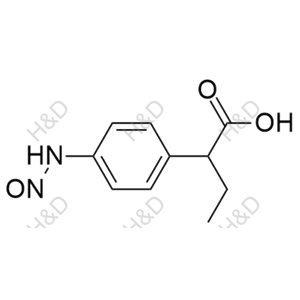 吲哚布芬雜質(zhì)66,2-(4-(nitrosoamino)phenyl)butanoic acid