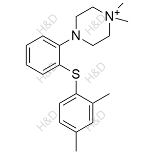 沃替西汀杂质38,4-(2-((2,4-dimethylphenyl)thio)phenyl)-1,1-dimethylpiperazin-1-ium