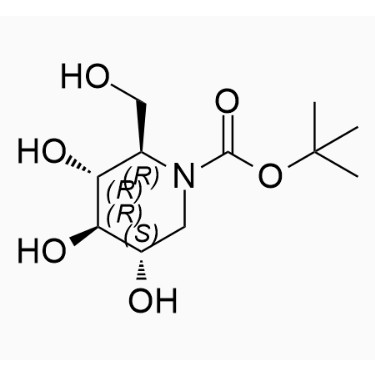 米格列醇雜質(zhì)11,(2R,3R,4R,5S)-tert-butyl 3,4,5-trihydroxy-2-(hydroxymethyl)piperidine-1-carboxylate