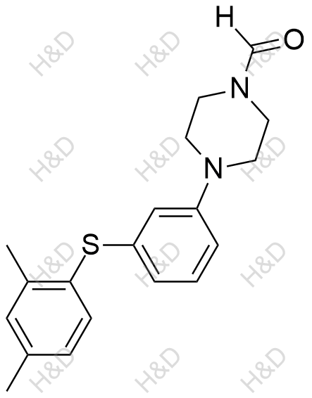 沃替西汀雜質(zhì)28,4-(3-((2,4-dimethylphenyl)thio)phenyl)piperazine-1-carbaldehyde