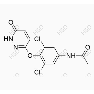 瑞司美替羅雜質(zhì)70,N-(3,5-dichloro-4-((6-oxo-1,6-dihydropyridazin-3-yl)oxy)phenyl)acetamide