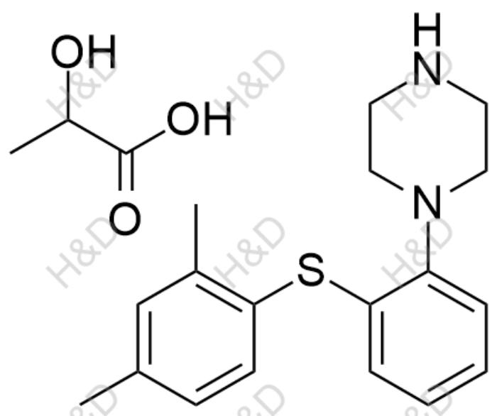 DL-乳酸沃替西汀,Vortioxetine DL-lactate