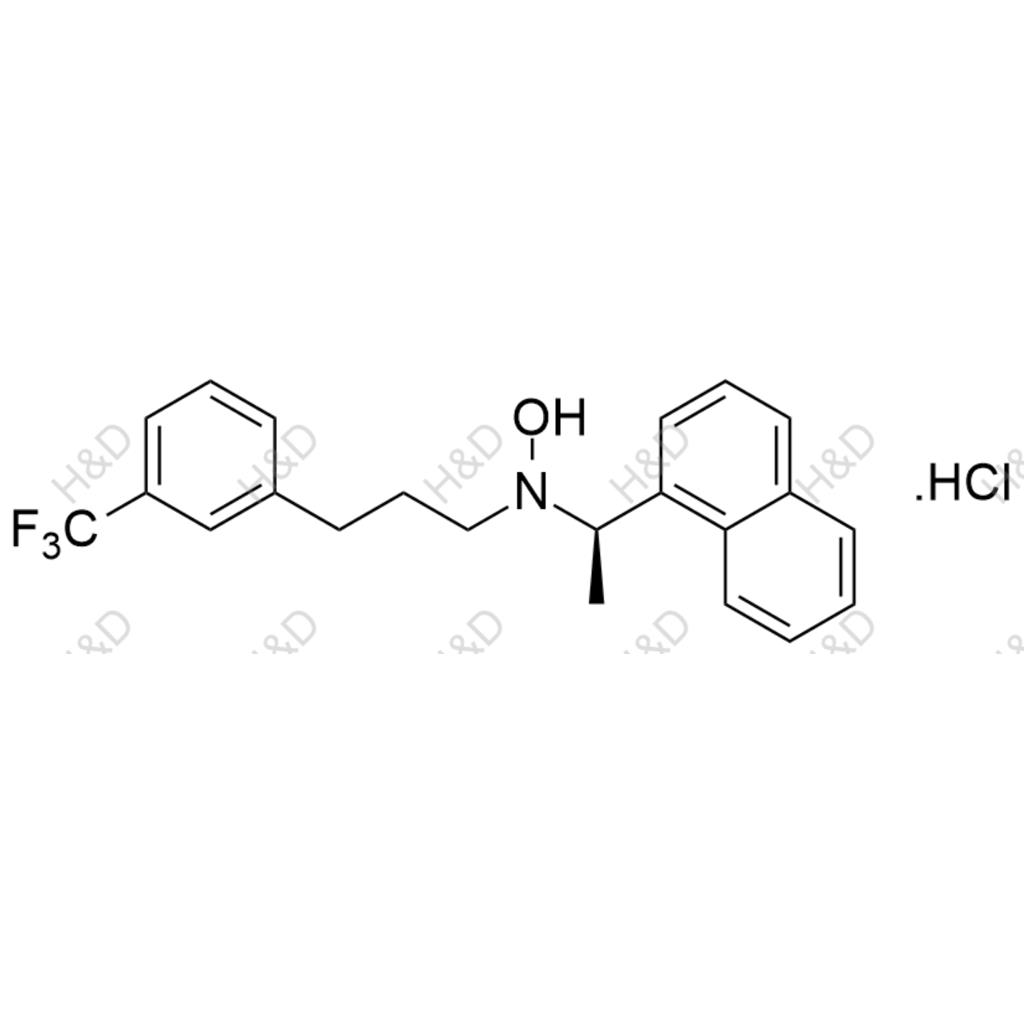 西那卡塞雜質(zhì)4,(R)-N-(1-(naphthalen-1-yl)ethyl)-N-(3-(3-(trifluoromethyl)phenyl)propyl)hydroxylamine hydrochloride