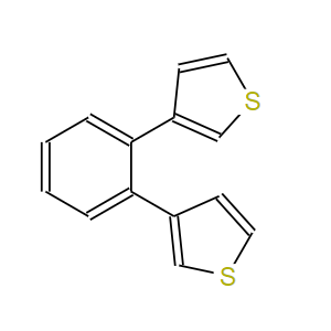 1,2-二(3-噻吩基)苯,1,2-di(3-thienyl)benzene