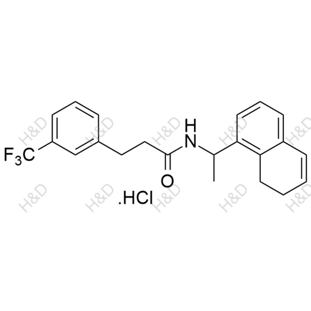 西那卡塞雜質(zhì)20,N-(1-(7,8-dihydronaphthalen-1-yl)ethyl)-3-(3-(trifluoromethyl)phenyl)propanamide hydrochloride