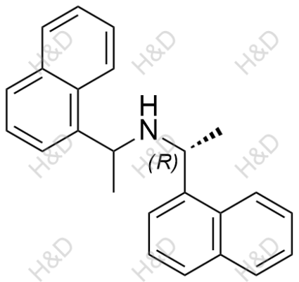 西那卡塞雜質73,1-(naphthalen-1-yl)-N-((R)-1-(naphthalen-1-yl)ethyl)ethanamine