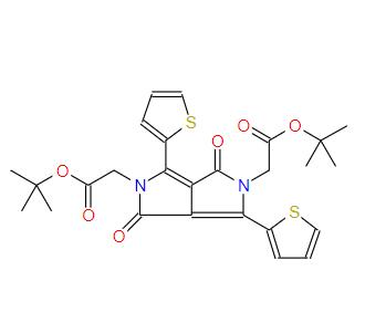 二-叔丁基 2,2'-(1,4-二氧-3,6-二(噻吩-2-基)吡咯并[3,4-C]吡咯-2,5(1H,4H)-二基)二醋酸酯