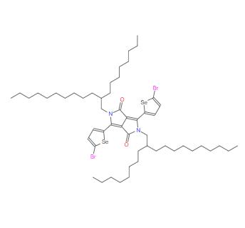 2,5-二(2-辛基十二烷基)-3,6-二(5-溴硒吩基-2-)-吡咯并吡咯二酮