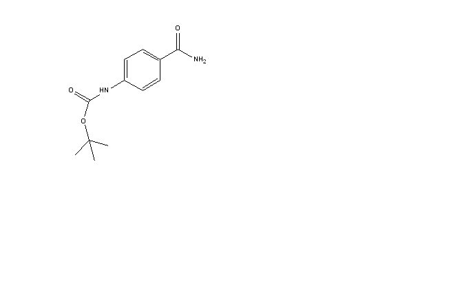 (4-氨基甲?；交?氨基甲酸叔丁酯,4-N-BOC-AMINOBENZAMIDE