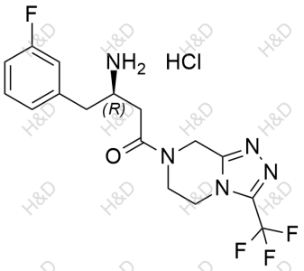 西格列汀雜質(zhì)13(鹽酸鹽）,Sitagliptin Impurity 13(hydrochloride )