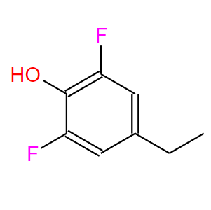 4-乙基-2,6-二氟苯酚,Phenol, 4-ethyl-2,6-difluoro- (9CI)