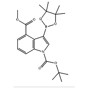 1-BOC-4-(METHYLCARBONYL)INDOLE-3-BORONIC ACID, PINACOL ESTER